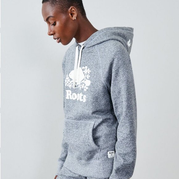 Roots Tops - Roots | Salt and Pepper Original Kanga Hoodie